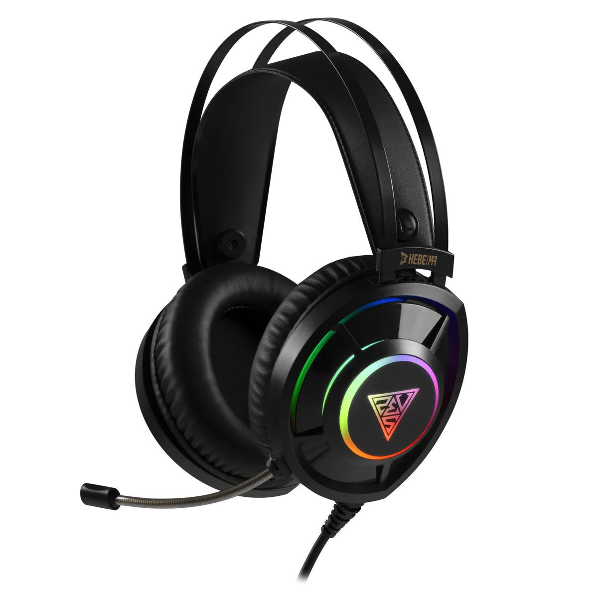 GAMDIAS Technology GAMDIAS Technology HEBE M3 headset 50mm 7.1 RGB 310g 6.5ft — product photo