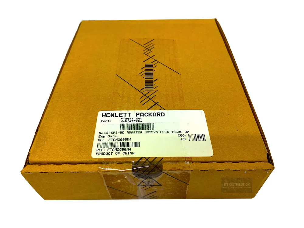HPE HPE NC552m 10Gb Dual-port network card — product photo