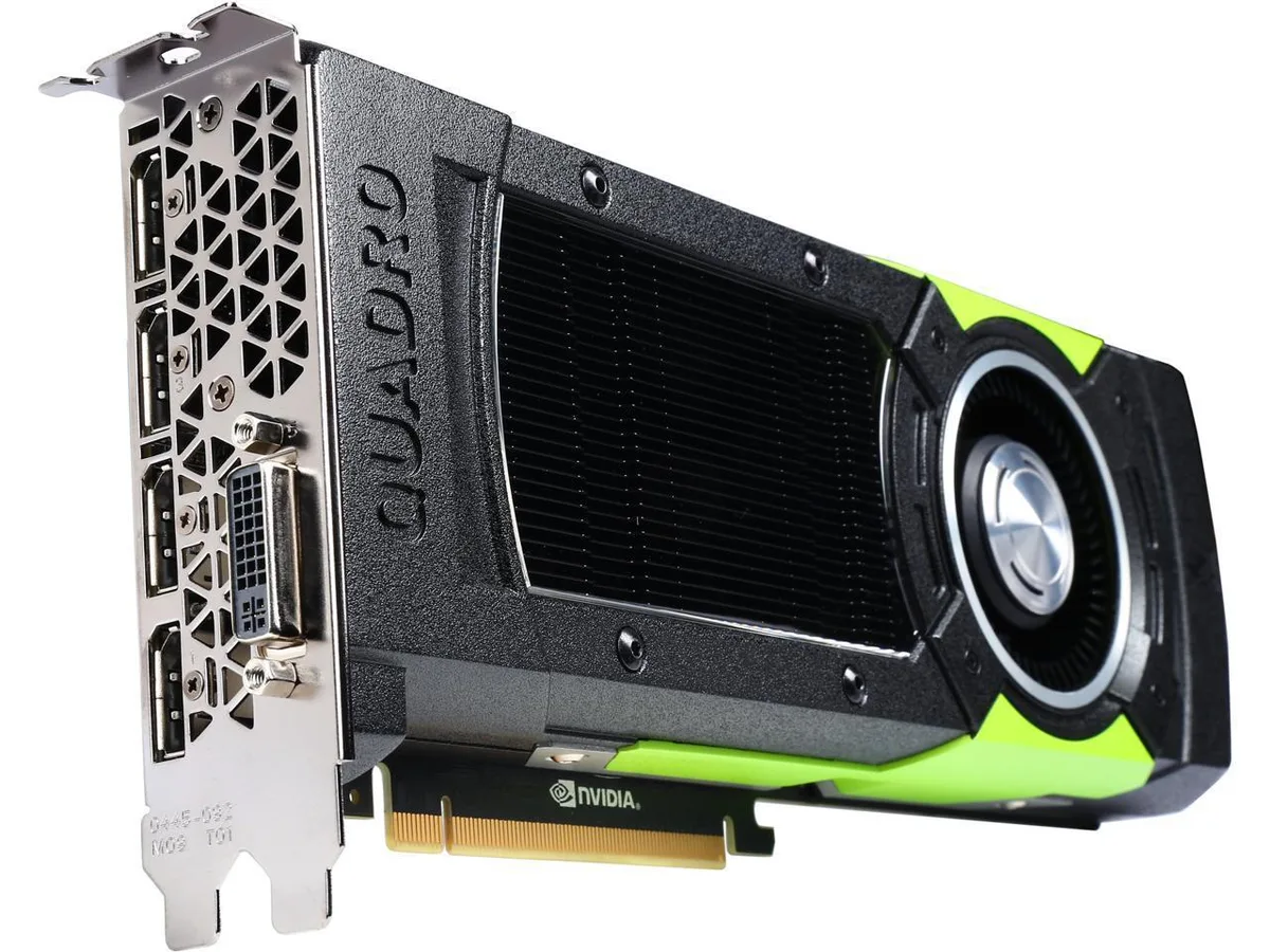 Lenovo Lenovo P6000 24 GB workstation graphics card — product photo