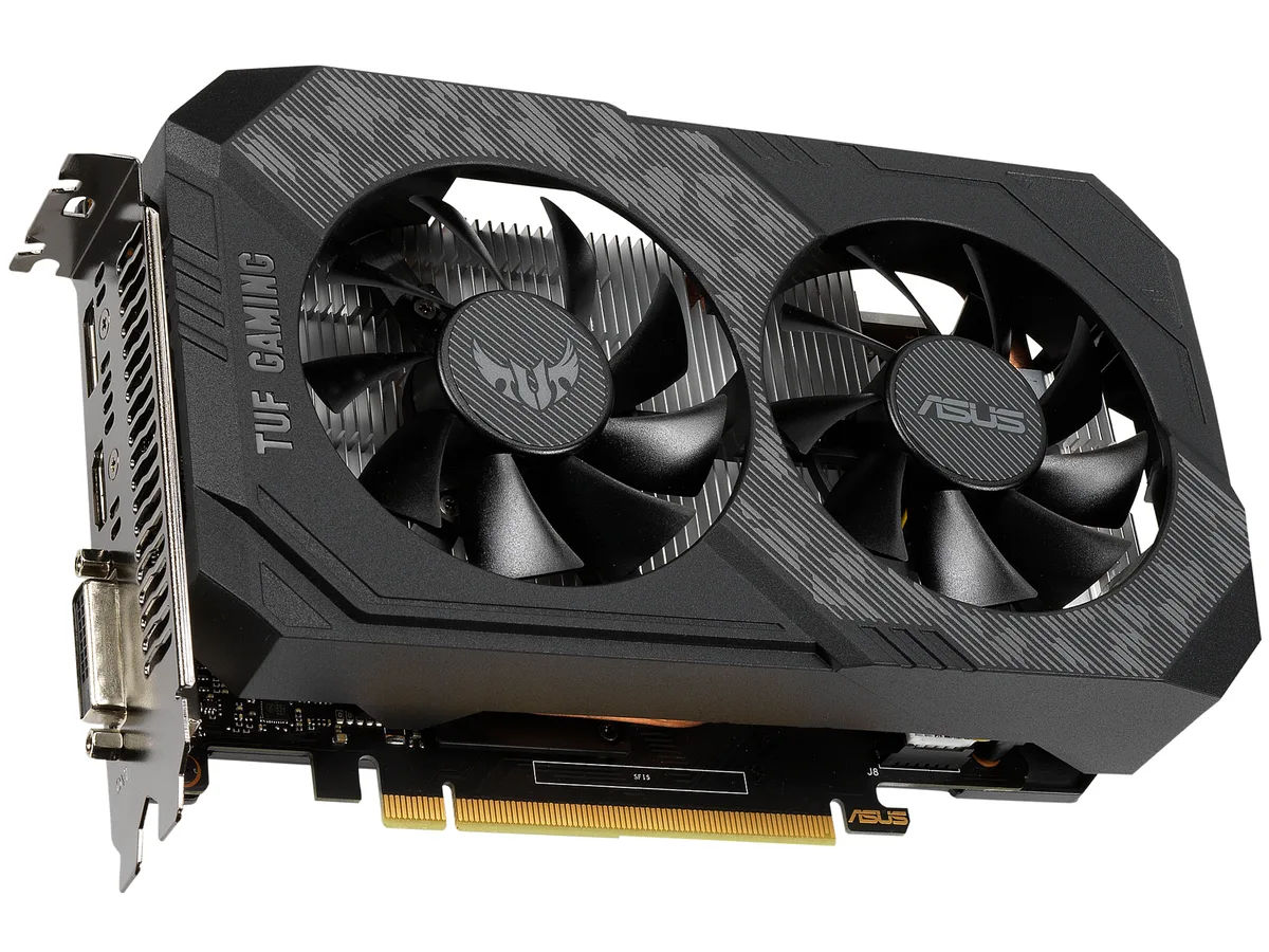 ASUS ASUS TUF-GTX1650-O4GD6-GA graphics card — product photo