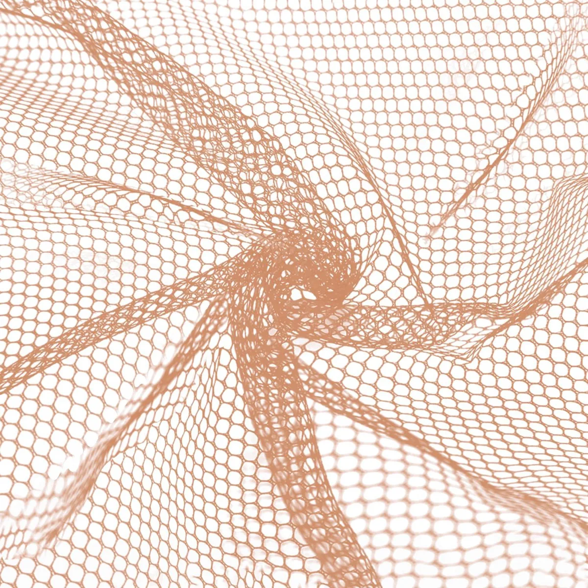 Royal blue mesh fabric roll, 59 by 72 inches, open netting texture, slightly stretchy polyester