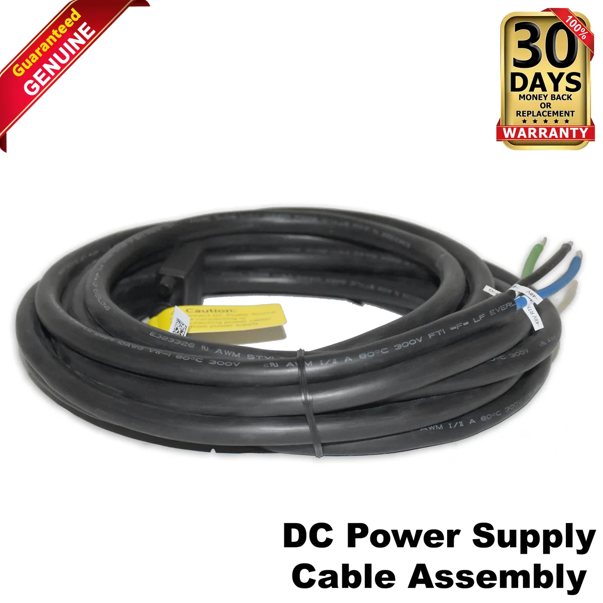 DELL DELL CPGW9 DC Power Supply Cable Open Ended Connector laptop replacement part — product photo