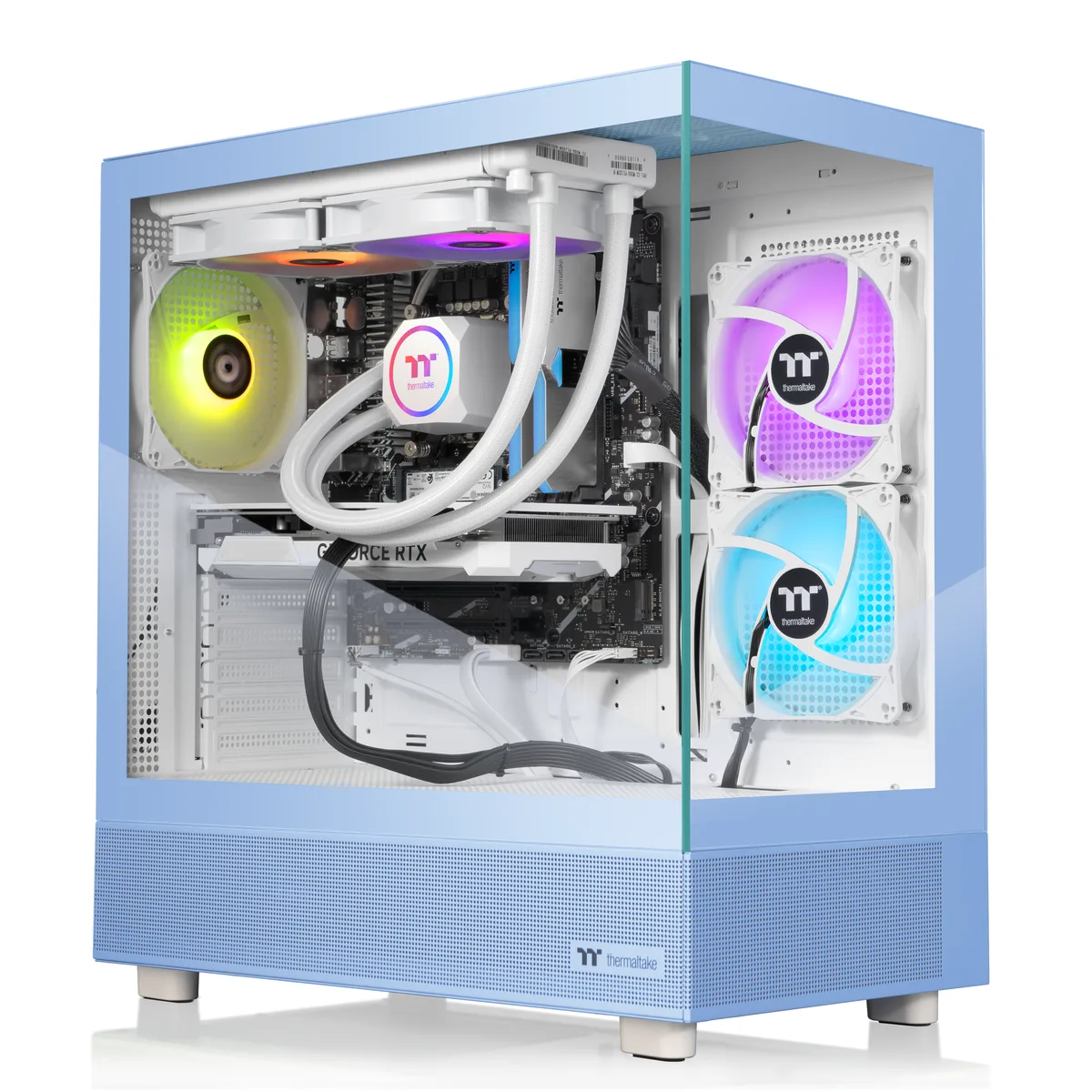 Thermaltake Thermaltake V27H-B850-570-LCS Gaming PC Ryzen 7 7800X3D RTX 5070 32GB DDR5 1TB — product photo