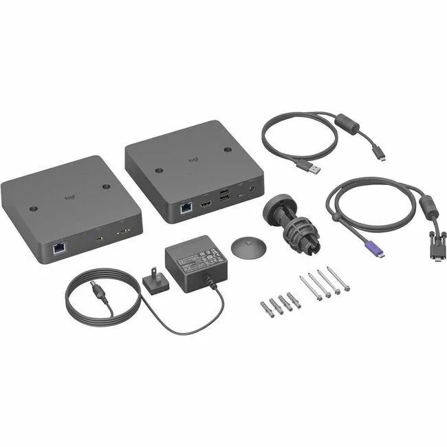 Logitech Logitech Extend VoIP 952-000188 2×RJ45 5×USB 1×HDMI 4K 3840×2160 — product photo