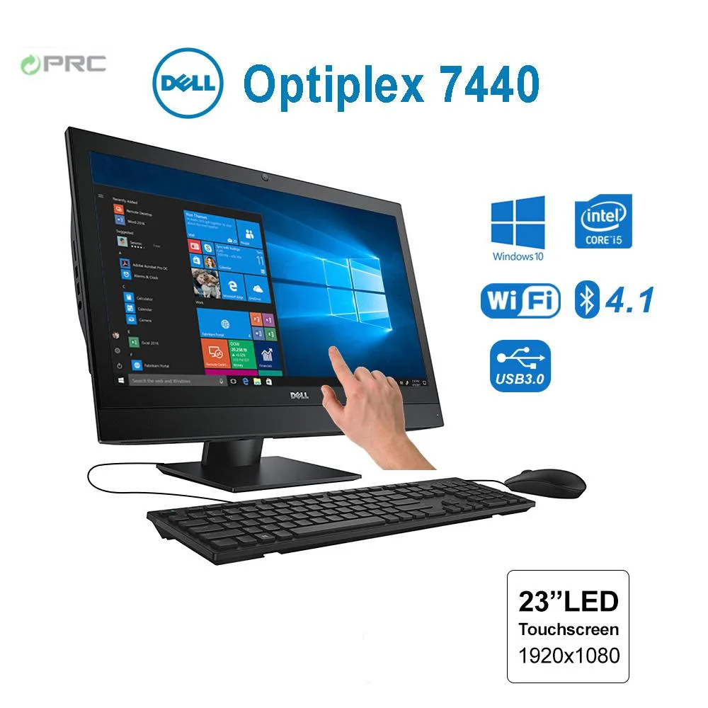 DELL Dell OptiPlex 7440 23.8" FHD Touchscreen i5-6500 16GB DDR4 128GB M.2 + 1TB HDD Win10 Pro — product photo