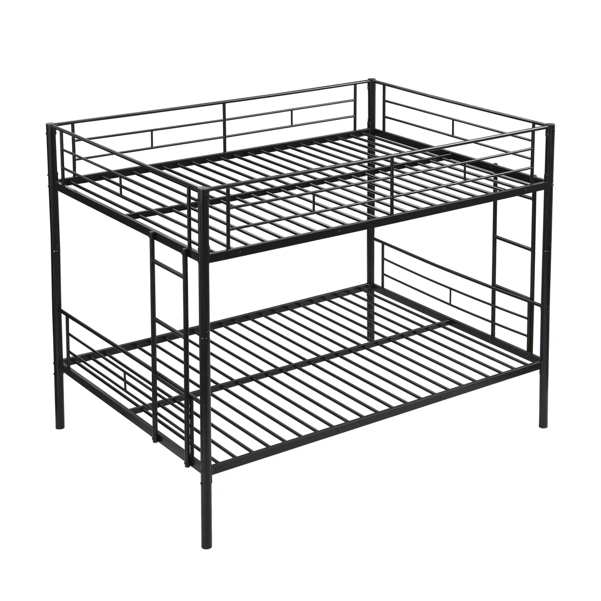 tuphen tuphen Full Over Full Metal Bunk Bed Black — product photo