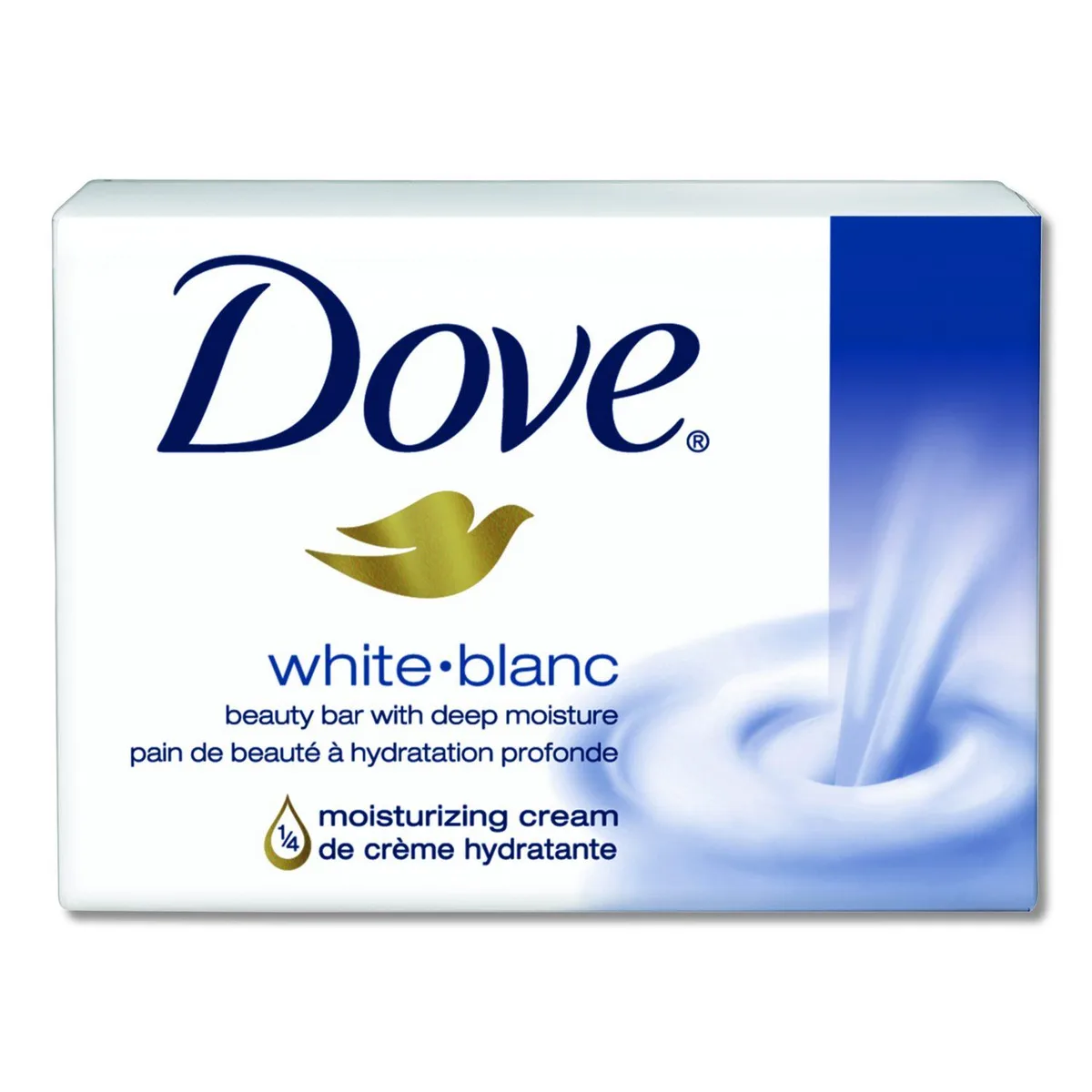 Dove Dove CB370944 Moisturizing Bar Soap 3.15 oz 48 Carton skin care — product photo