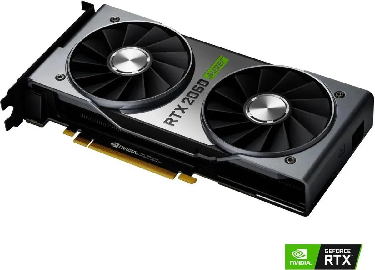 NVIDIA NVIDIA GeForce RTX 2060 Super Founders Edition graphics card — product photo