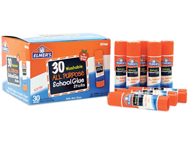 Elmer's Elmer's E556 Washable School Glue Sticks 30/Box — product photo