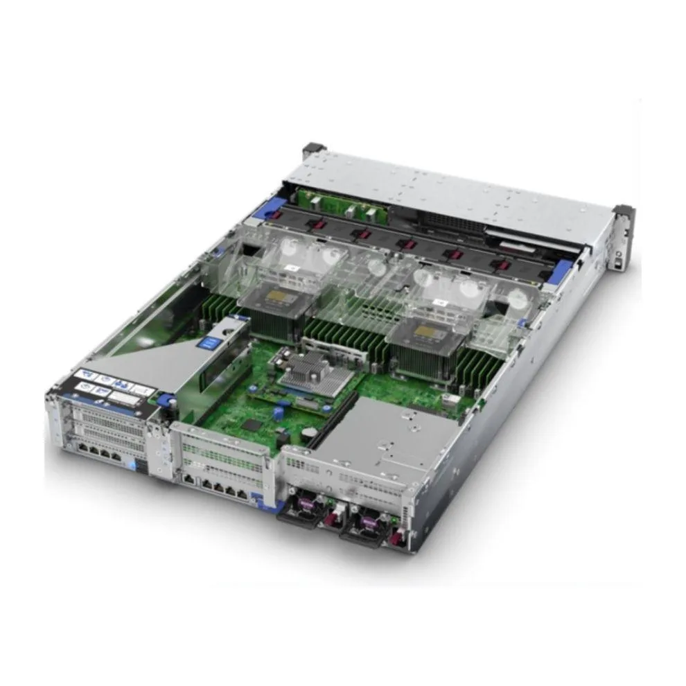 HPE HPE ProLiant DL380 Gen10 rack server 2x Xeon Silver 4210 128GB DDR4 no drive — product photo