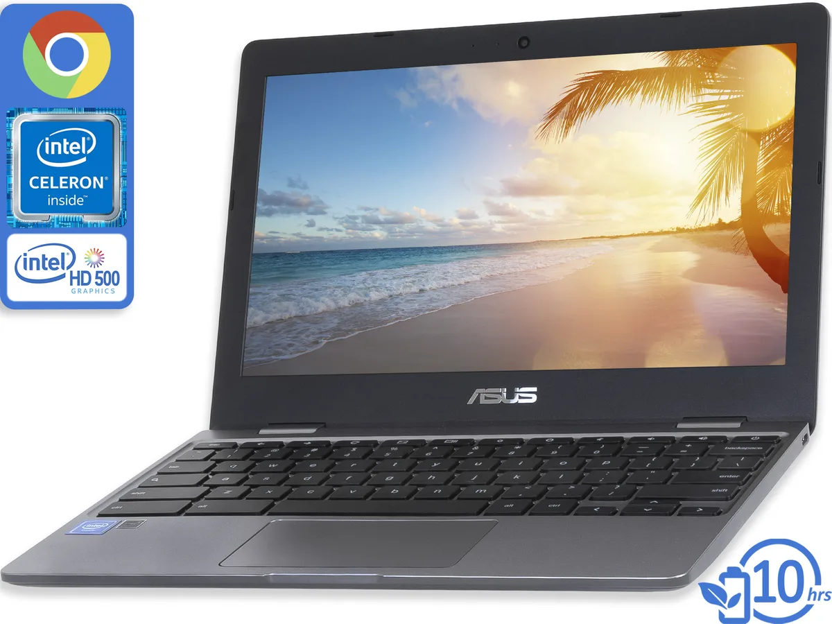 ASUS ASUS Chromebook CX22NA-BCLN4 11.6" HD Intel Celeron N3350 4GB 16GB eMMC — product photo