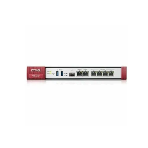 ZyXEL ZyXEL USGFLEX200BUN firewall appliance with 1-year Gold and Nebula Pro licenses — product photo