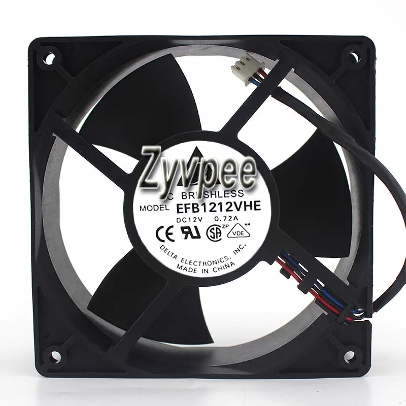 OEM Industries OEM Industries Delta 12038 EFB1212VHE 12V 0.72A 120mm CPU cooler — product photo
