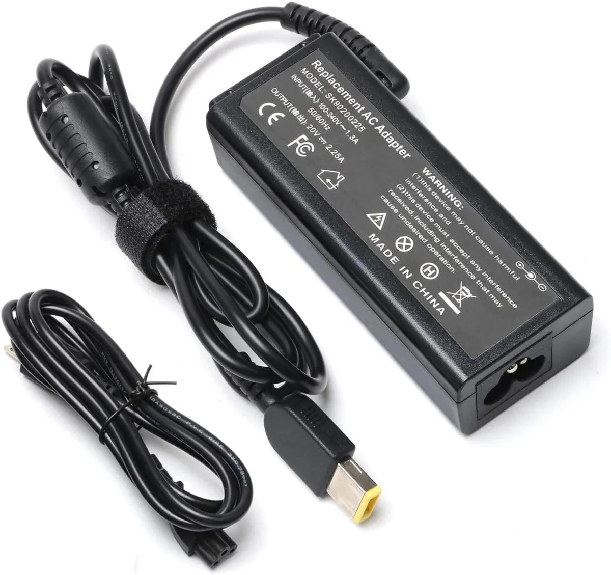 myVolts myVolts 45W USB Square Yellow Tip AC Adapter — product photo