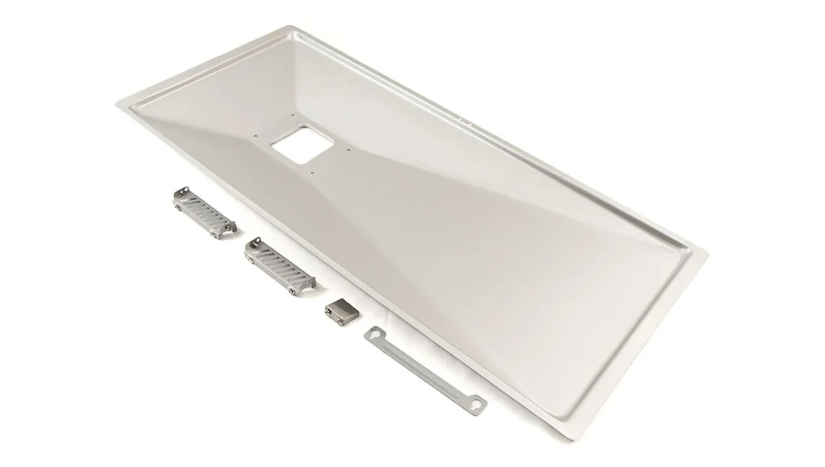 NEXGRILL NEXGRILL 0127735000AP Grease Pan Assembly 14.25 x 31 5/8 — product photo