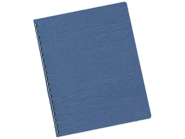 FELLOWES FELLOWES 52136 Classic Grain Binding Covers Navy 200/Pack — product photo