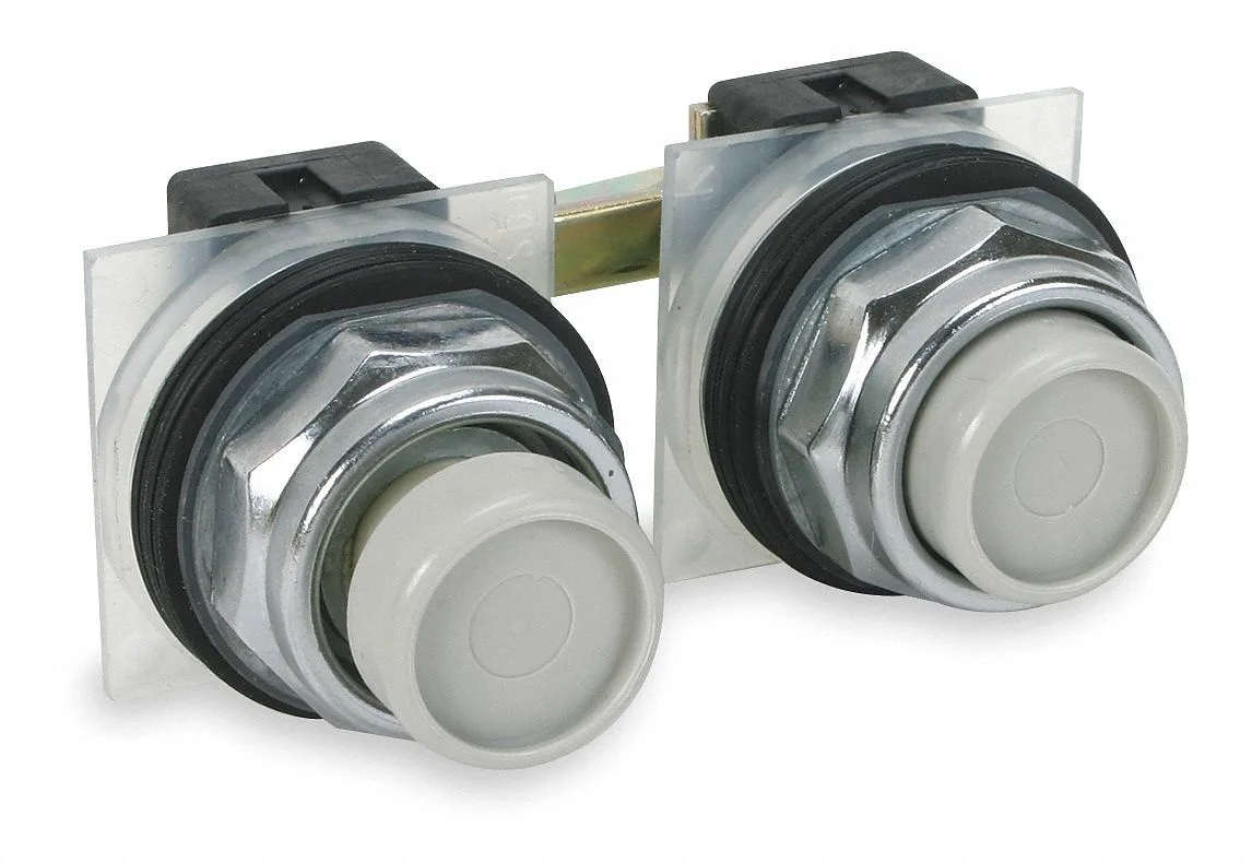 Schneider Electric 30 mm flush push button operator metal bezel multi colour caps
