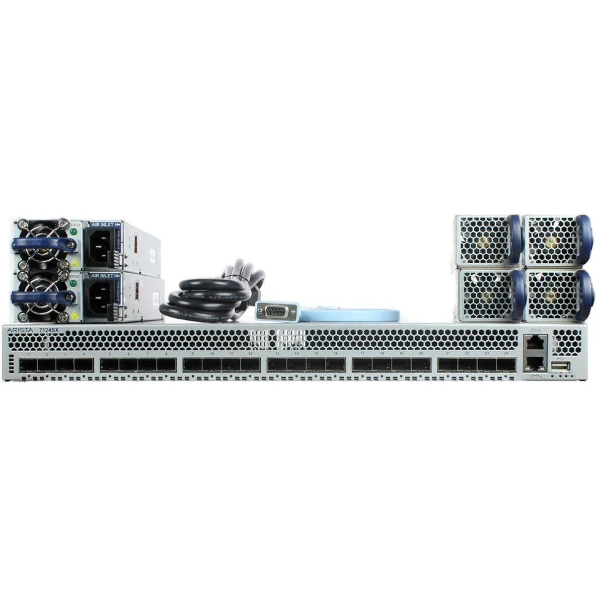 Arista Networks, Inc. Arista Networks, Inc. DCS-7124SX-R network switch 24 x 1/10GbE SFP+ rear-to-front airflow — product photo