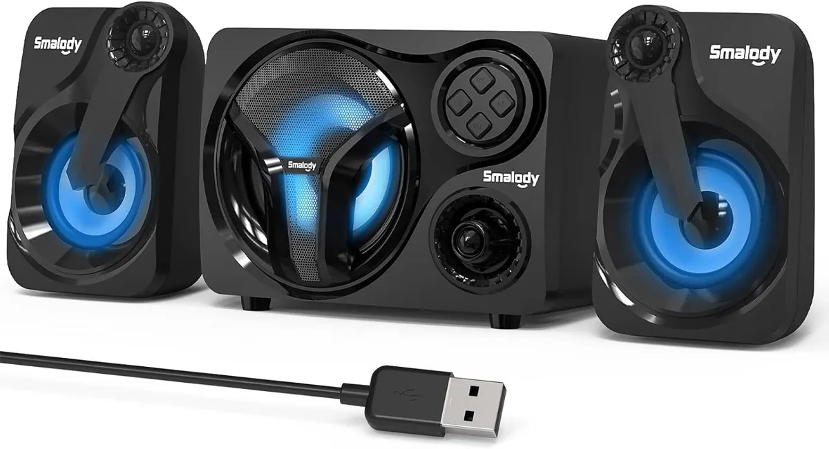 NShi NShi 2.1 Bluetooth 5.0 Subwoofer Speaker System 60W peak 20W RMS — product photo