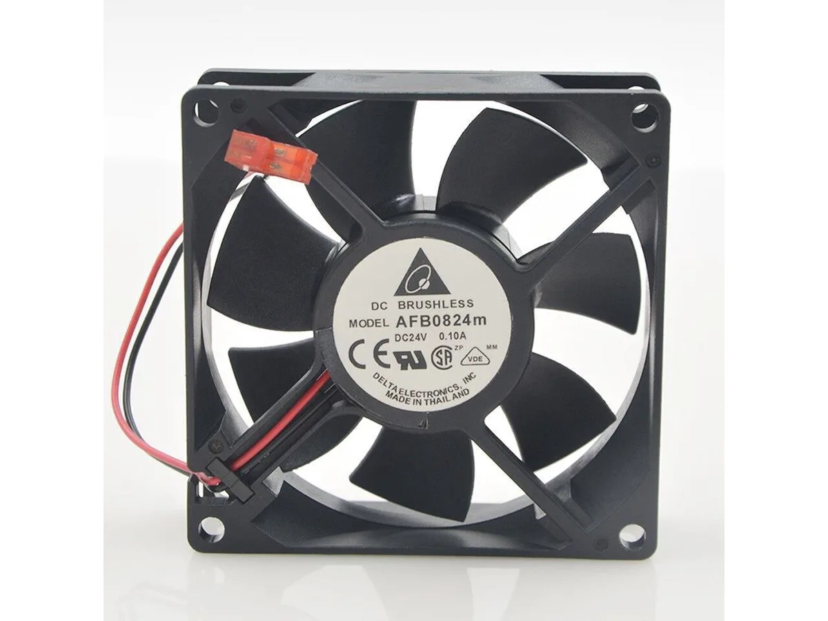 Fans Fans AFB0824M 24V .10A delta 8025 case fan — product photo