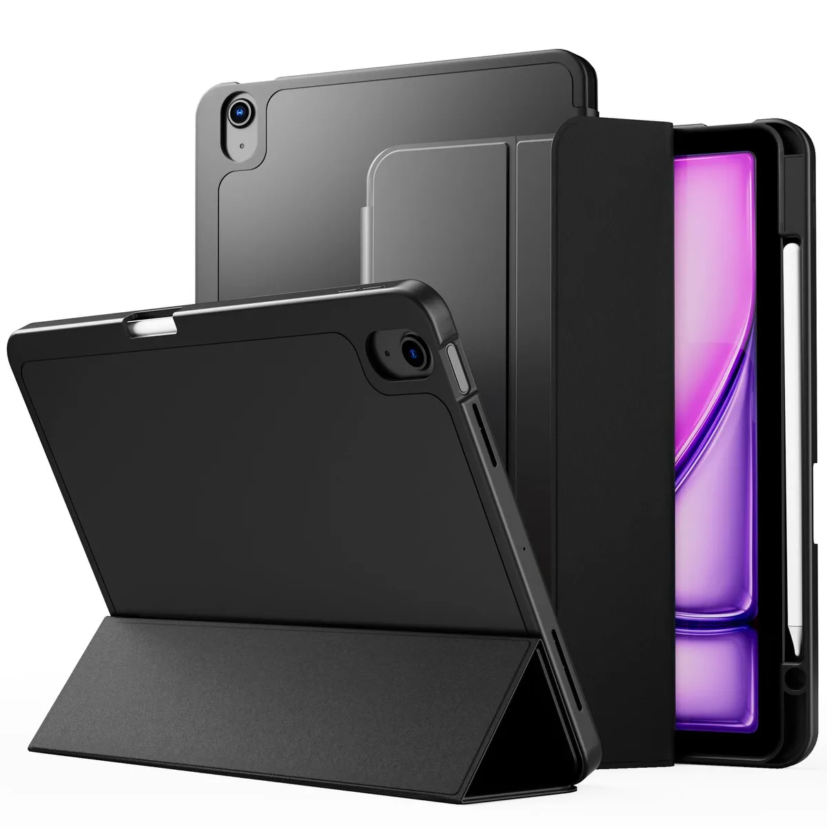  ATJUMP Folio Case for iPad 10th Gen 10.9 Inch Black — product photo