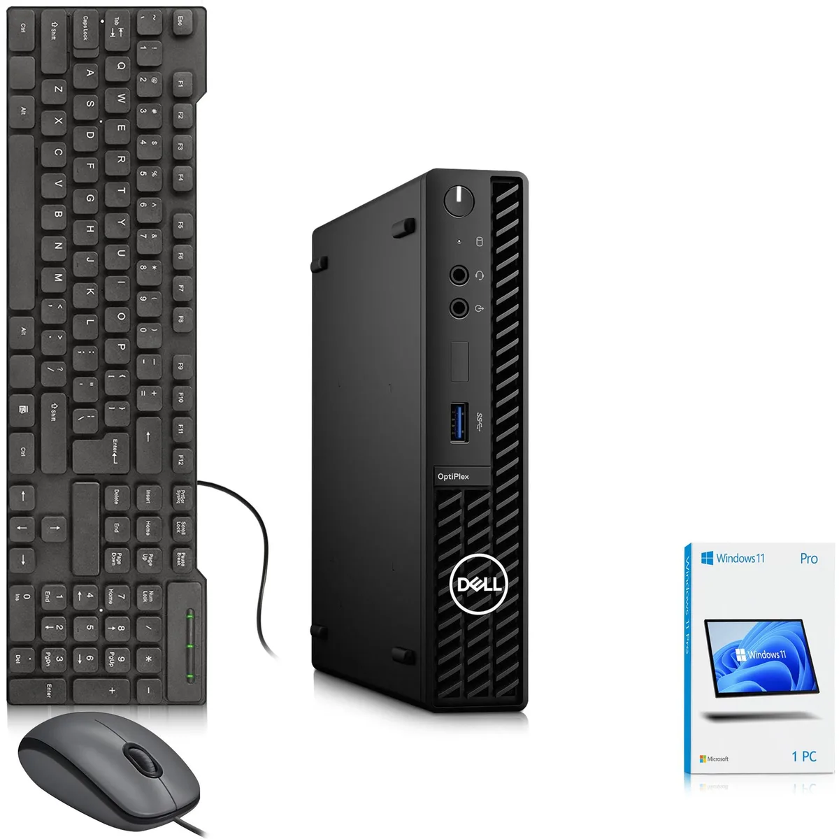 DELL DELL OptiPlex 3090 Micro Desktop PC i5-10500T 8GB DDR4 128GB SSD Windows 11 Pro — product photo