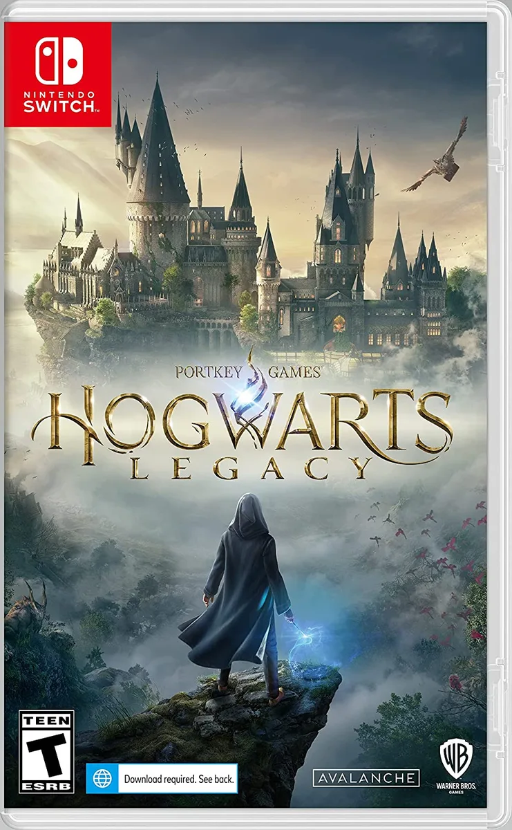 WHV Games WHV Games SWI WAR 79486 Hogwarts Legacy Standard Edition nintendo switch video game — product photo