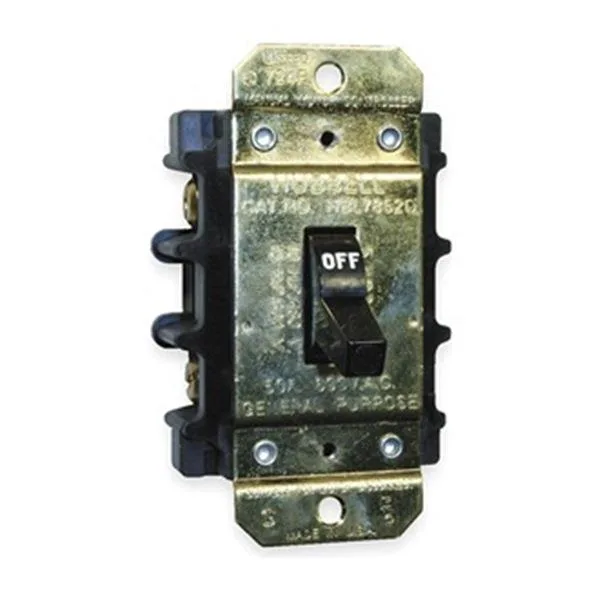 Hubbell Incorporated Hubbell Incorporated HBL7843D Manual Motor Switch 40A 600VAC 3P — product photo