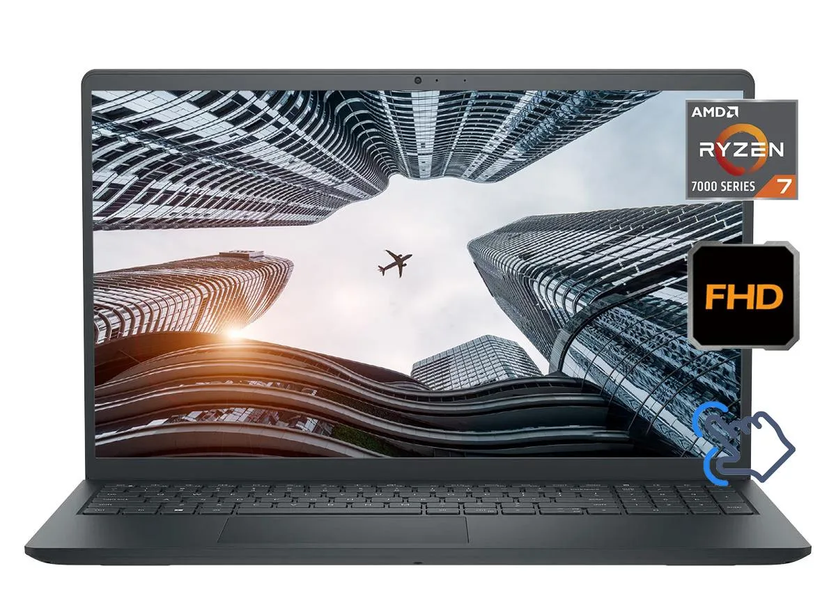 DELL DELL Inspiron 15.6" Touchscreen Ryzen 7 7730U 32GB 1TB laptop — product photo