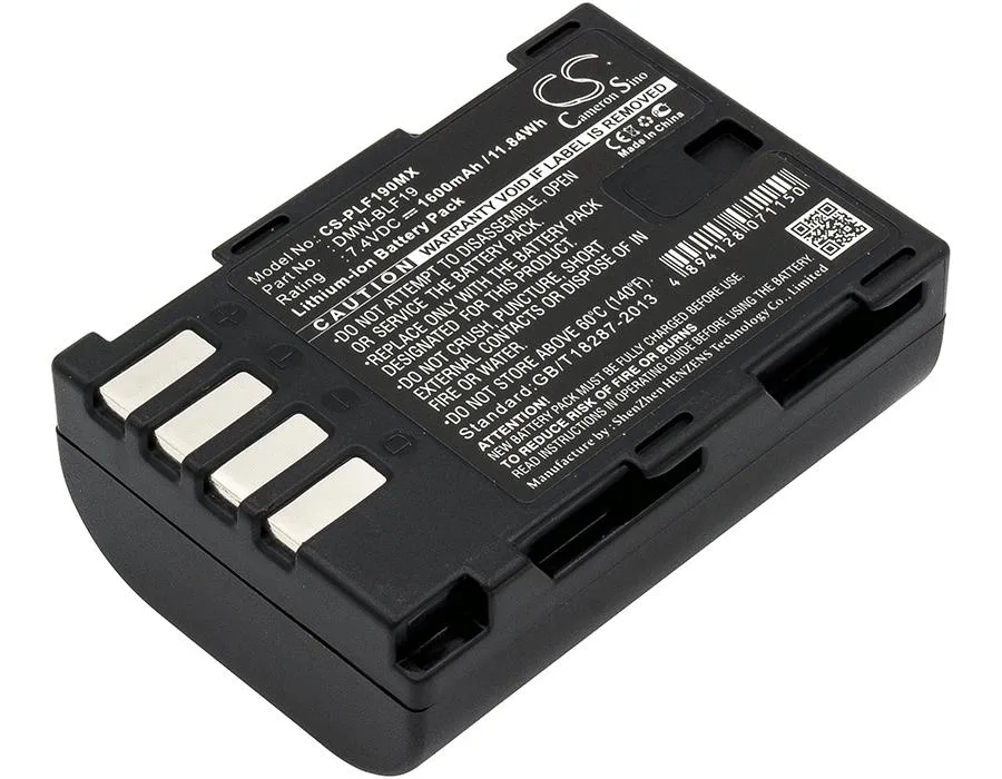 Cameron & Co Cameron & Co DS-CS-PLF190MX camera battery 1600mAh 7.4V — product photo