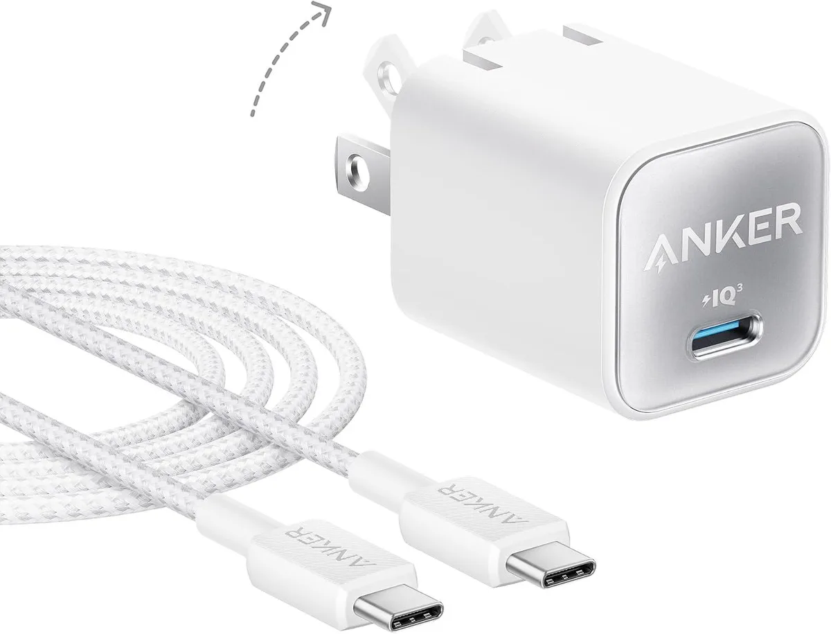 ONITOON ONITOON Nano USB-C 30W GaN Charger PIQ 3.0 Foldable — product photo