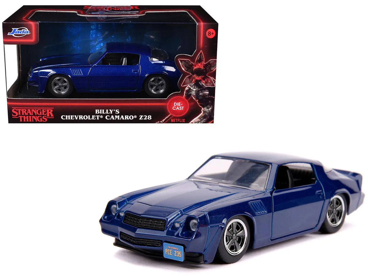 Jada Jada Billy's Chevrolet Camaro Z28 1/32 Stranger Things 2016 5.25in — product photo