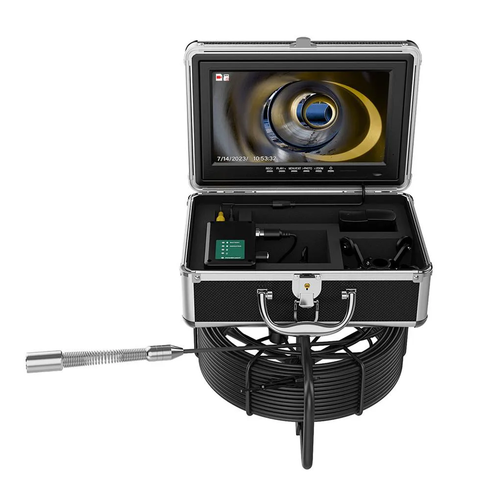 visiPower visiPower 10" AHD Inspection Camera 23mm Head 12 LED 50m Cable DVR equipment — product photo