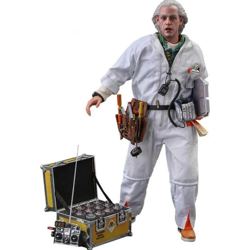 Hot Toys Hot Toys MMS610 Back to the Future Doc Brown Deluxe Version action figure — product photo