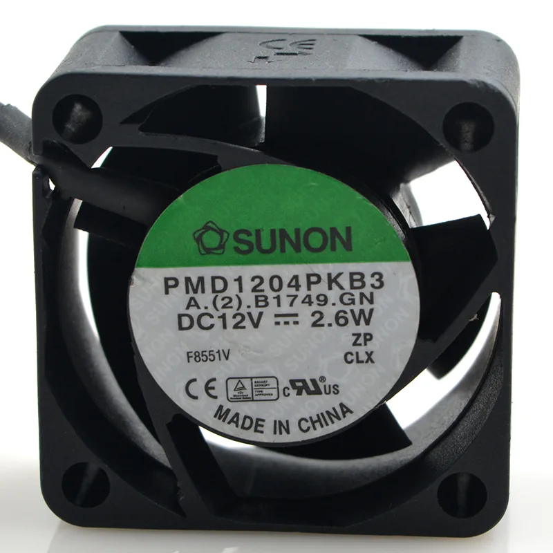 Fans Fans PMD1204PKB3 12V 2.6W 4020 40mm double ball temperature control case fan — product photo