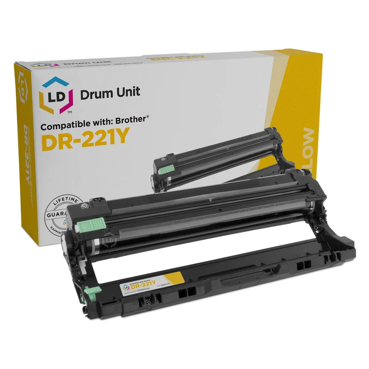 LD Products LD Products Compatible Drum Unit DR221 Yellow 12000 Pages — product photo
