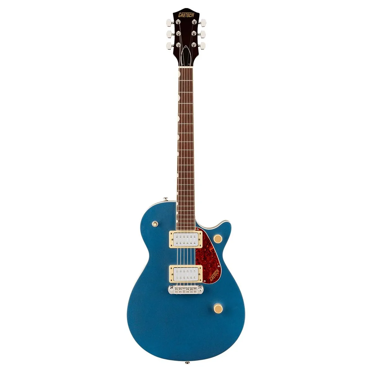 Gretsch Gretsch Streamliner Jet Club Single-Cut Electric Guitar, Laurel Fingerboard, Dark Denim — product photo