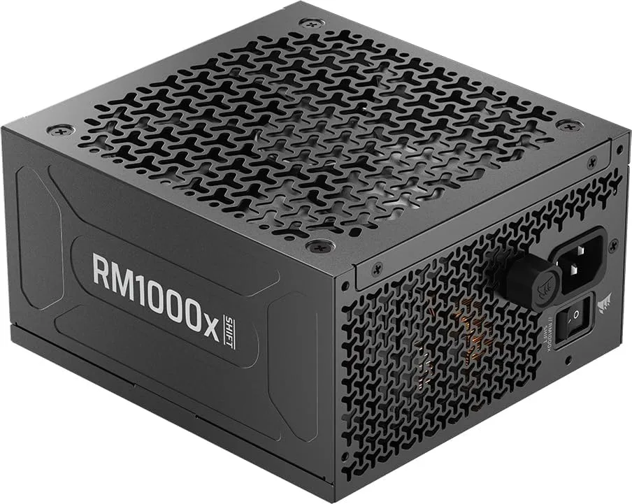 Corsair Corsair RM1000x Shift 1000W ATX 3.1 PCIe 5.1 CP-9020300-NA power supply — product photo