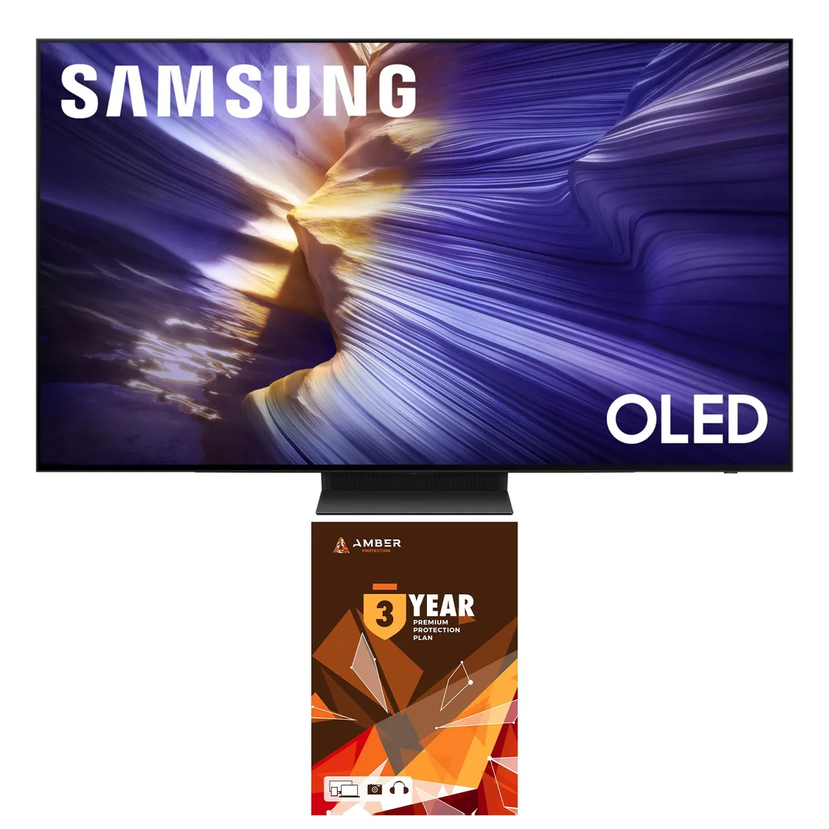 SAMSUNG SAMSUNG QN77S90FAFXZA 77 Inch 4K OLED Smart TV 120Hz 2025 — product photo