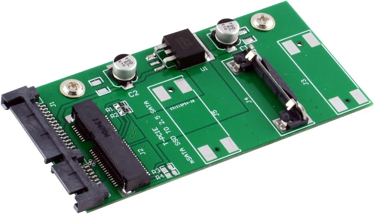 JacobsParts Inc. JacobsParts Protronix mSATA 50mm to 2.5" SATA Adapter — product photo