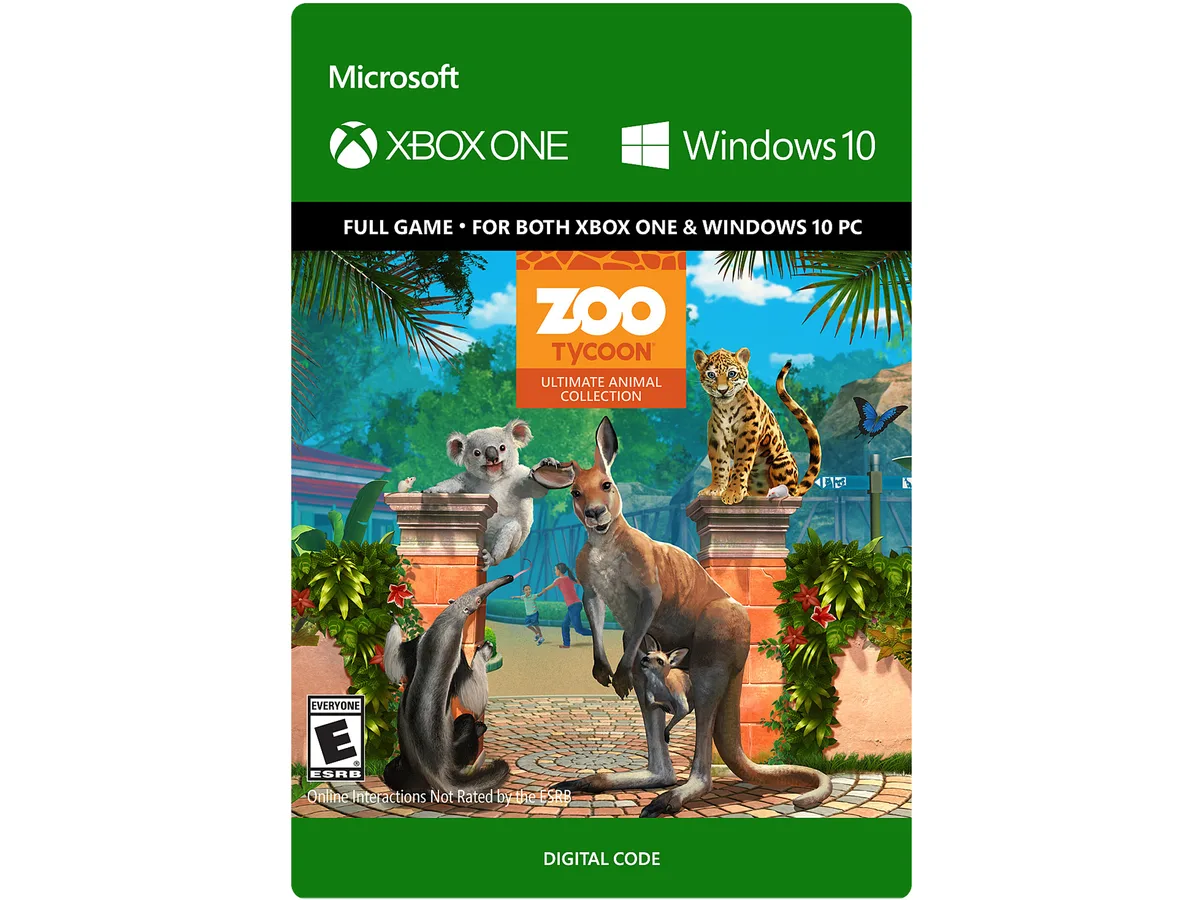 Microsoft Microsoft G7Q-00061 Zoo Tycoon: Ultimate Animal Collection downloadable game — product photo