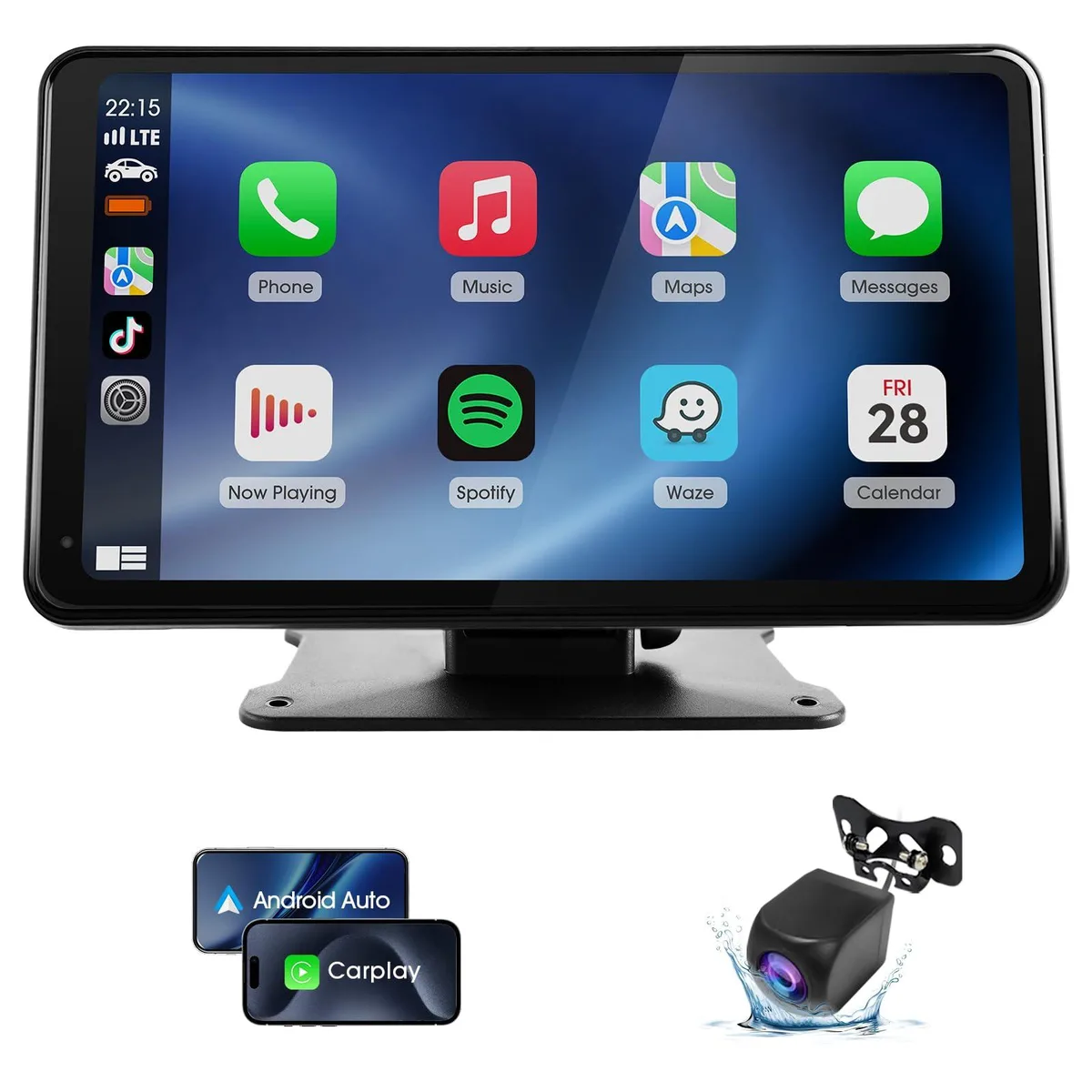  BOSS AUDIO Haudio PND7001-AD 7" Wireless CarPlay Receiver — product photo