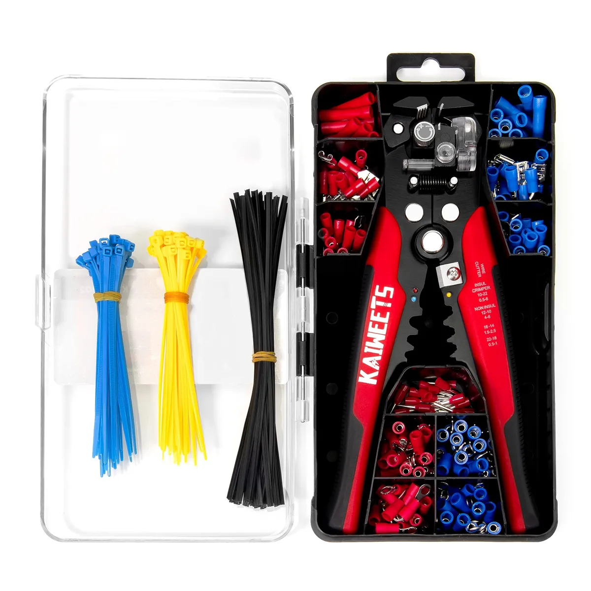 KEHIPI KEHIPI Automatic Wire Stripper Set 260PCS 10-24 AWG — product photo