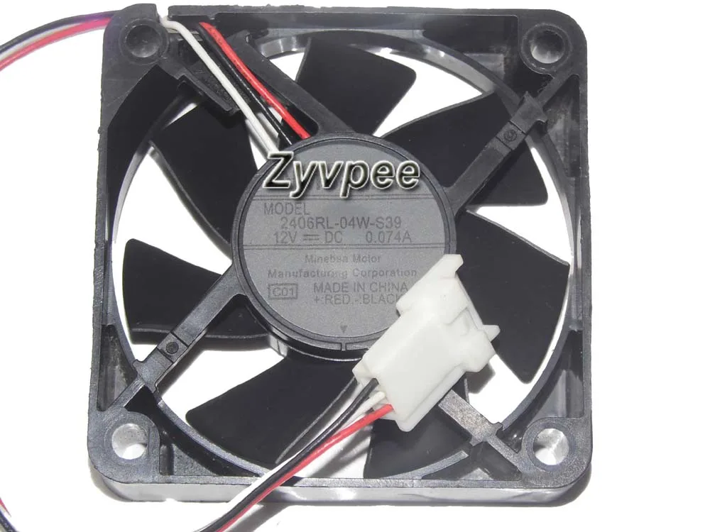 Zyvpee Zyvpee NMB 6015 2406RL-04W-S39 12V .74A 3 Pin 60x15mm case fan — product photo
