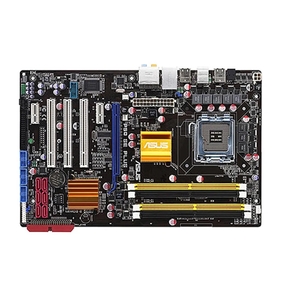 ASUS ASUS P5Q SE Plus Intel P45 LGA 775 DDR2 16GB ATX motherboard — product photo