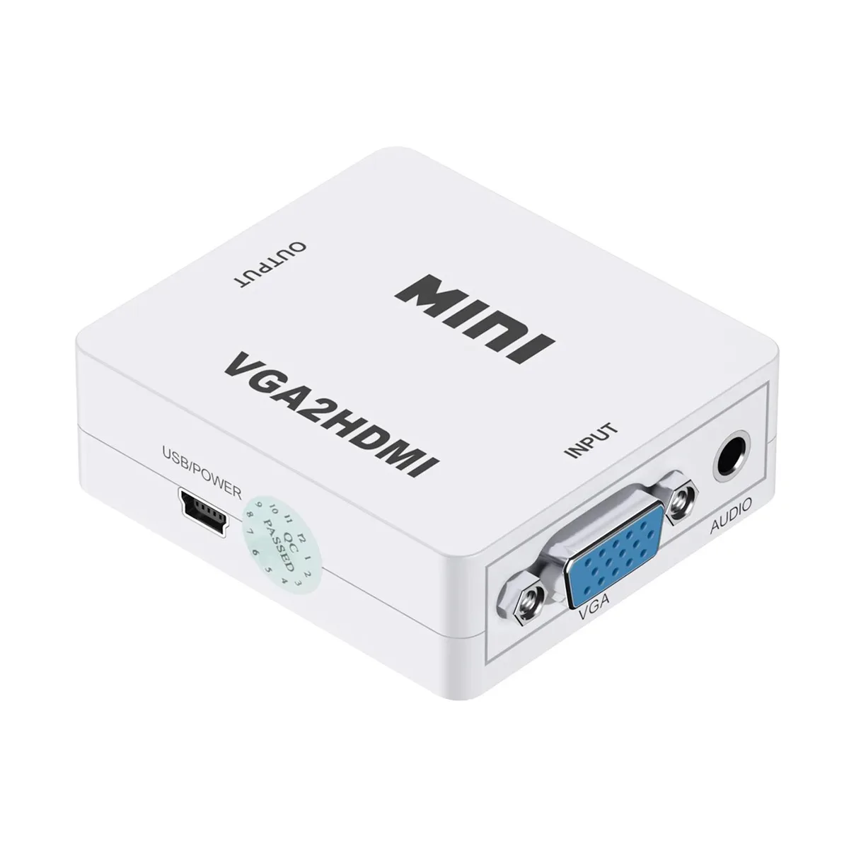 YINGHUA YINGHUA HDMI to AV Converter KVM Switch White — product photo