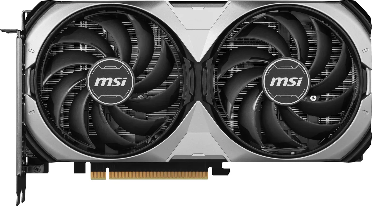 MSI MSI RTX 4070 VENTUS 2X E1 12G OC graphics card — product photo