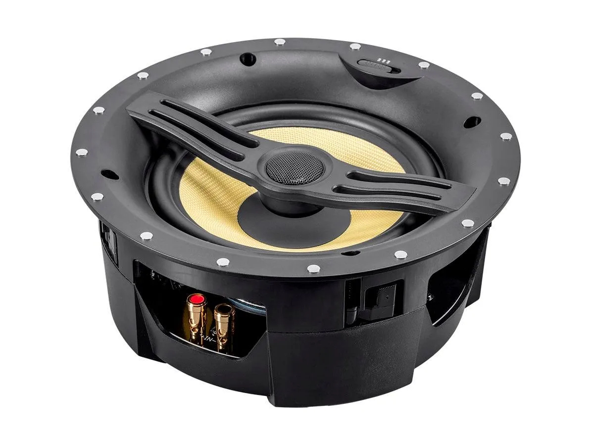 Monoprice Inc. Monoprice 115699 2-Way Kevlar In-Ceiling Speakers 8 Inch Pair — product photo
