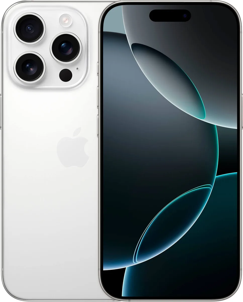Apple Apple iPhone 16 Pro Max 1TB PAB100934 White Titanium refurbished cell phones - unlocked — product photo