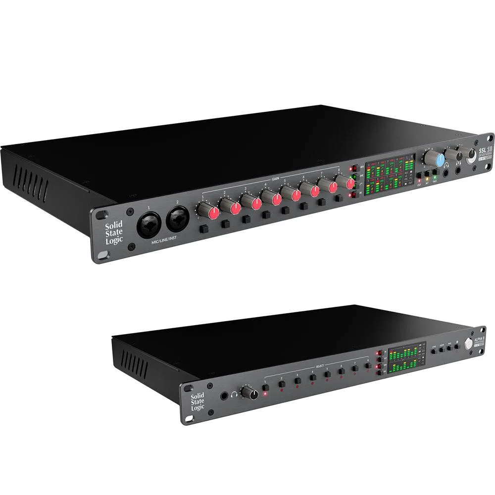 Solid State Logic Solid State Logic SSL 18 / ALPHA 8 Bundle 26-in 28-out USB-C MIDI — product photo